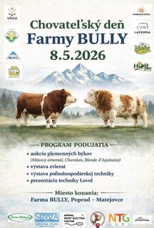 Chovateľský deň - Farma BULLY