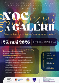 NOC MÚZEÍ a GALÉRIÍ - Podtatranské múzeum