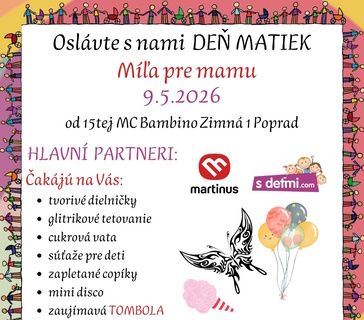 👩‍👧‍👦 DEŇ MATIEK: Míľa pre mamu 👩‍👧‍👦