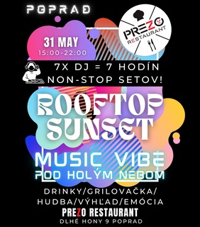 🥂 ROOFTOP SUNSET BY PREZO ☀️🎵