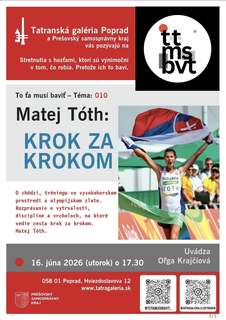 🏃‍➡️ BESEDA: MATEJ TÓTH 🏃