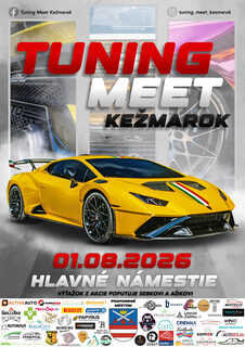 Zraz áut – Tuning Meet Kežmarok