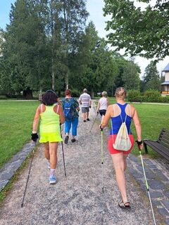 Športové cvičenie – Nordic Walking
