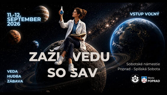 Populárno-vedecké podujatie – Zaži vedu so SAV