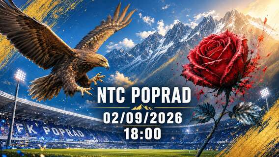 Futbalový zápas – FK Poprad vs. MFK Ružomberok