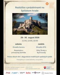 Rozlúčka s prázdninami na Spišskom hrade