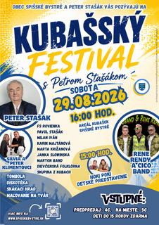 KUBAŠSKÝ FESTIVAL s Petrom Stašákom