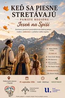 Folklórne podujatie – Keď sa piesne stretávajú