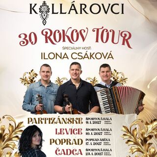 Koncert – KOLLÁROVCI 30 ROKOV TOUR