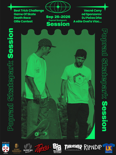 Skateboardové preteky – Poprad Skatepark Session