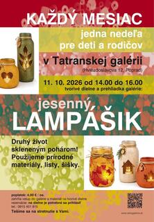 Tvorivá dielňa – Jesenný lampášik