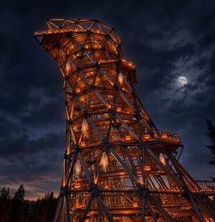 Halloween na Tatras Tower